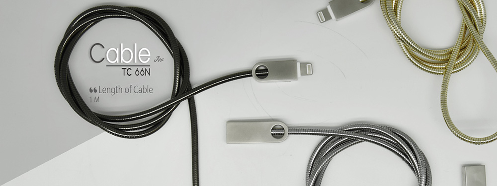 TSCO TC 66N USB To Lightning Cable 1m