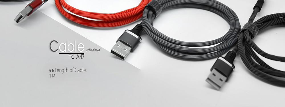 TSCO TC A47 USB To microUSB Cable 1m