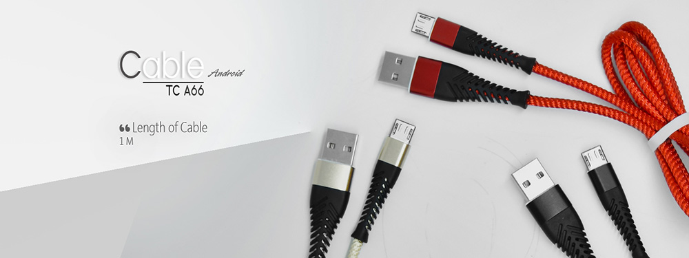 TSCO TC A66 USB To microUSB Cable 1m