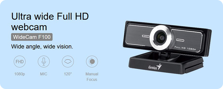 Genius F100 FHD Webcam