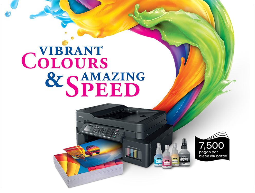 Brother DCP-T820DW Wireless Ink Tank Printer