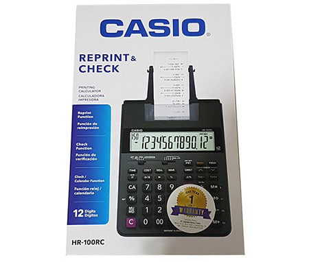 Casio HR-100RC Calculator