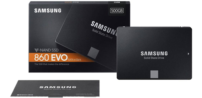 Samsung 860 Evo SSD Internal Drive 500GB