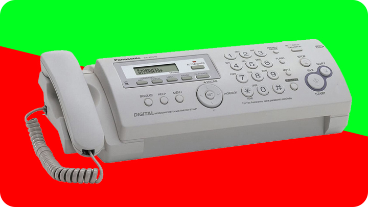 Panasonic KX-FP 218 Fax Machine