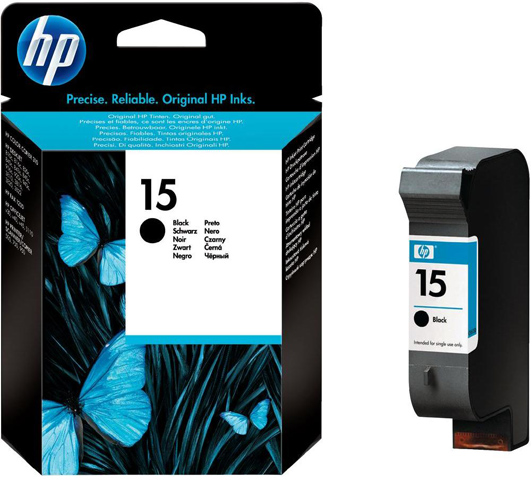 HP15-C6615DA Black Original Ink Cartridge