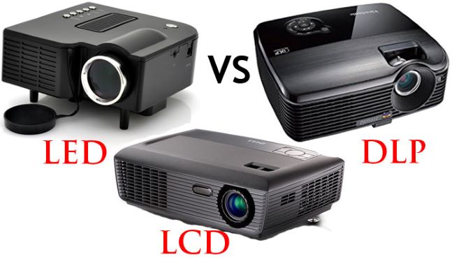 مقایسه ویدیو پروژکتور LCD ،DLP و LED