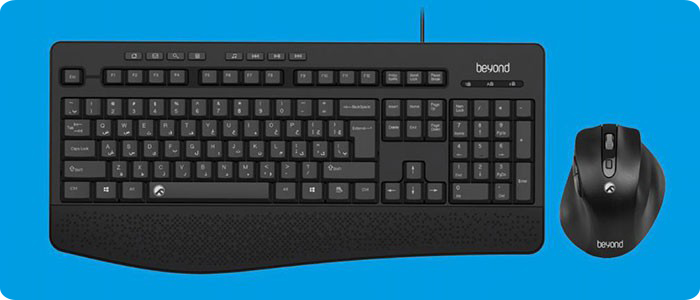 Beyond BMK-9200 Keyboard and Mouse with persian letters