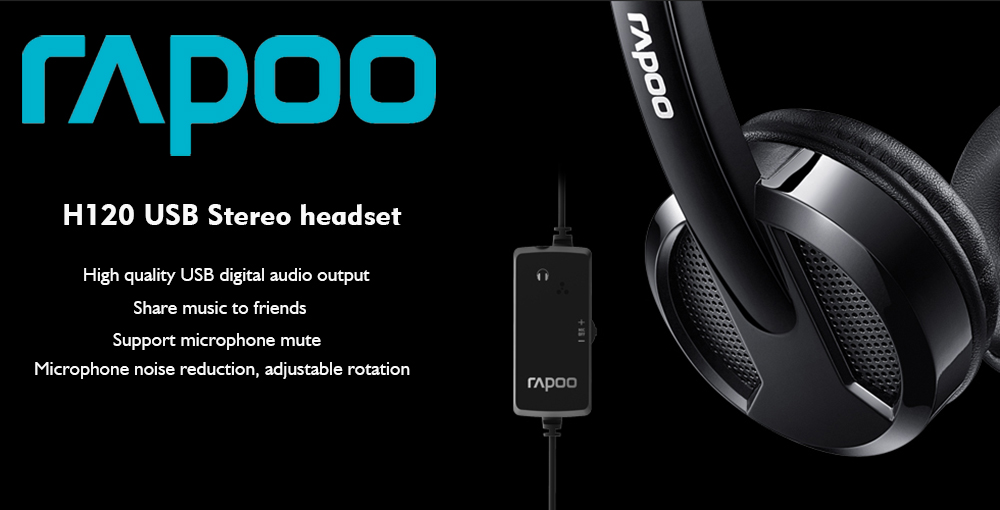 Rapoo H120 Headphones
