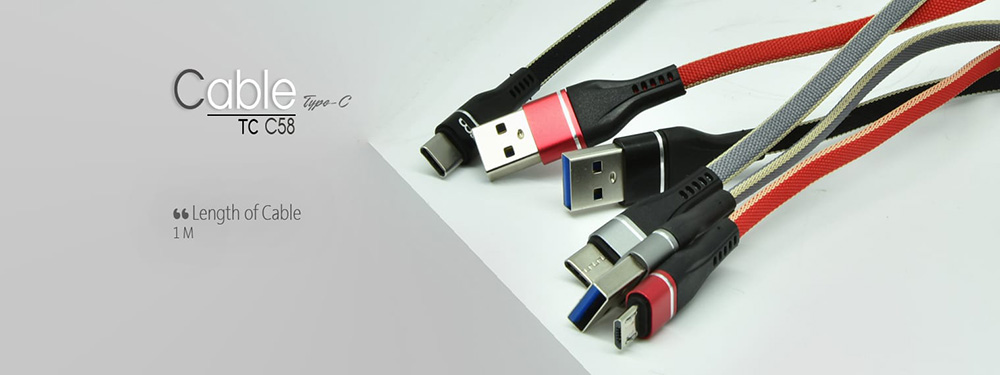 TSCO TC C58 USB to USB-C Cable 1m