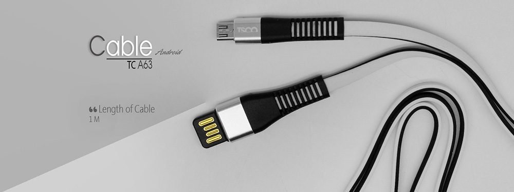 TSCO TC A63 USB To microUSB Cable 1m