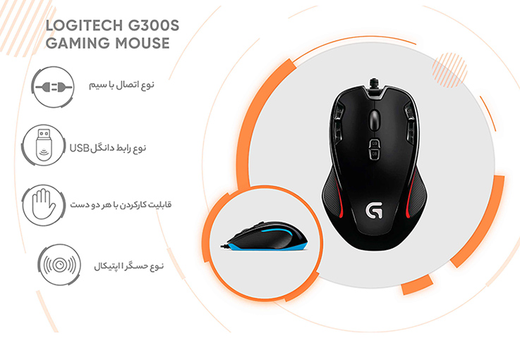 Logitech G300s Gaming Mouse