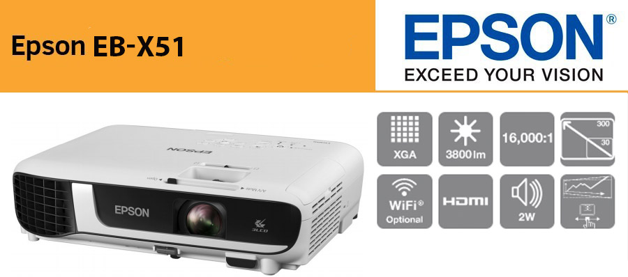 Epson EB-X51 Video Projector
