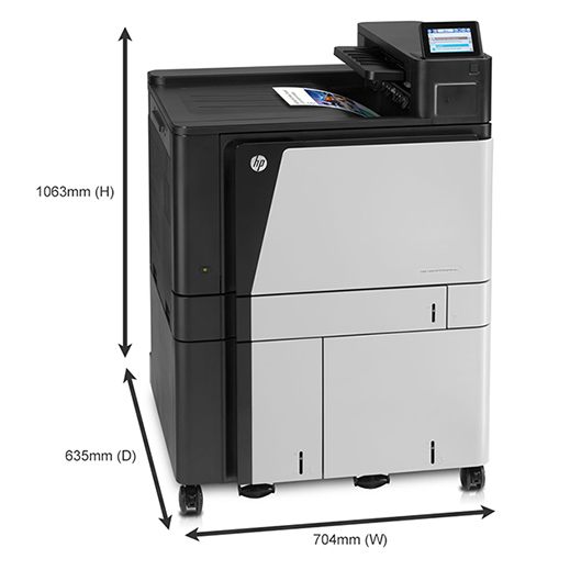 HP LaserJet Enterprise M855x Plus A3 Colour Laser Printer