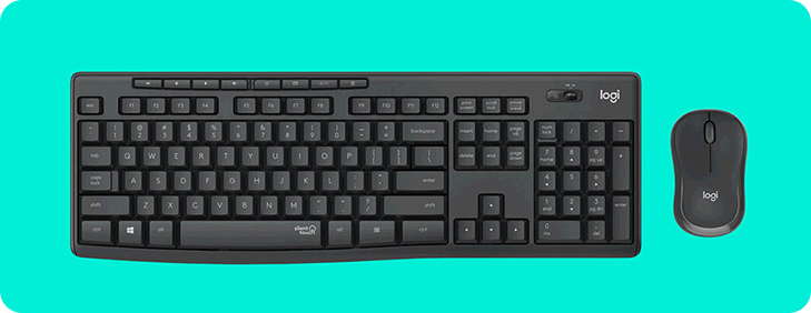 Logitech MK295 SILENT WIRELESS COMBO Keyboard and Mouse