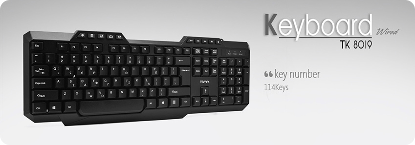 TSCO TK8019 Multimedia Keyboard