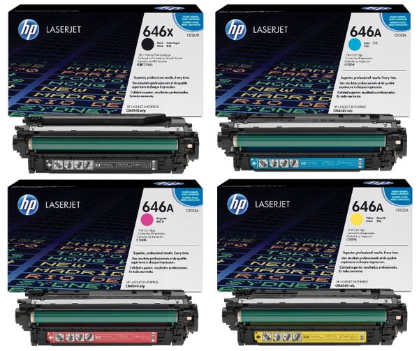 HP 646x-646A Pack Laser Cartridge