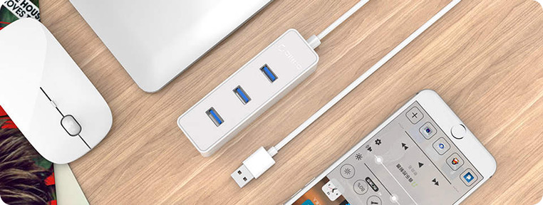 Orico W5PH4-U3-V1 4 Ports USB 3.0 Hub