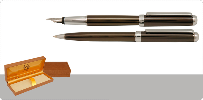 Iplomat LORD Ballpoin Pen and Fountain Pen Set