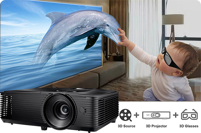 OPTOMA W400LVe Video Projector