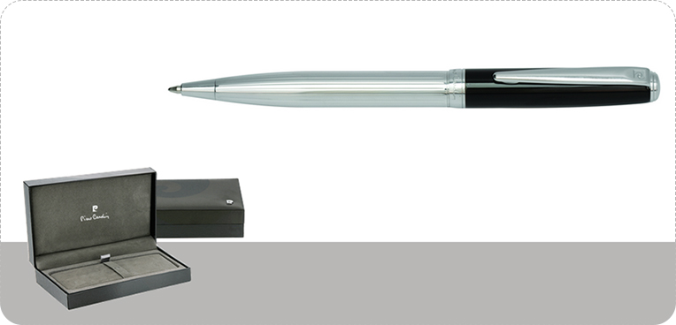 Pierre Cardin Leo Ballpoin Pen With Silver Clip