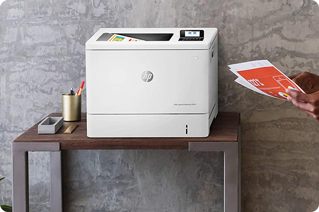 HP Color LaserJet Enterprise M554dn Laser Printer