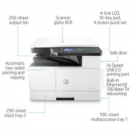 HP LaserJet MFP M442dn Duplex Printer
