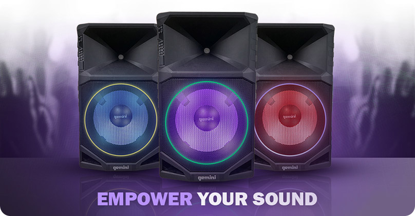 Gemini Sound GSW-T1500PK Pro Bluetooth Speaker