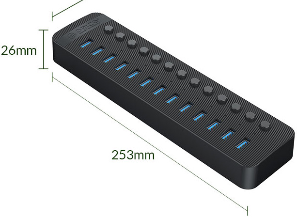 ORICO CT2U3-13AB USB3.0 Hub 13Port