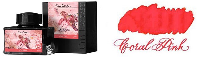 Pierrecardin Coral Pink 15/30/50 ml Ink Bottle