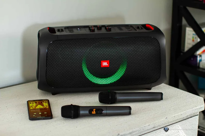 JBL Partybox on the go Portable Bluetooth Speaker