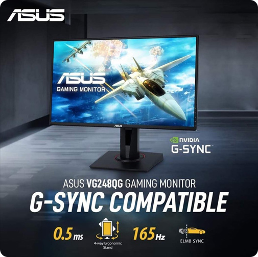 ASUS VG248QG Monitor 24 Inch