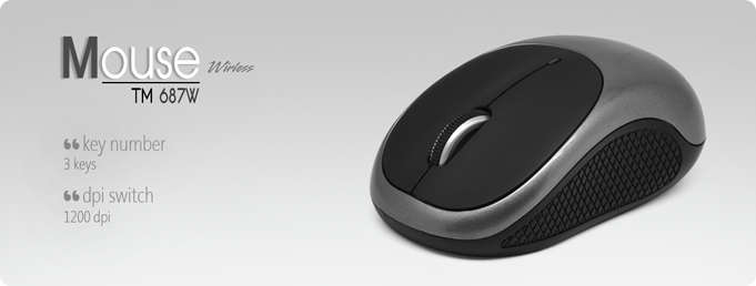 TSCO TM 687W Wireless Mouse