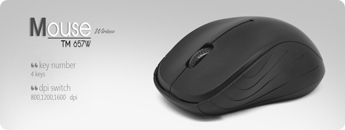 TSCO TM657w Wireless Mouse