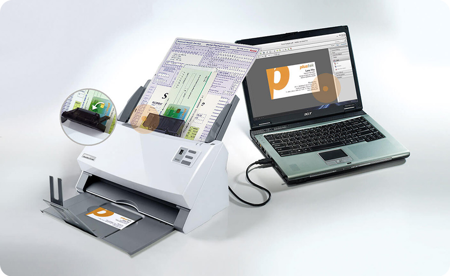 Plustek SmartOffice PS3180U Scanner