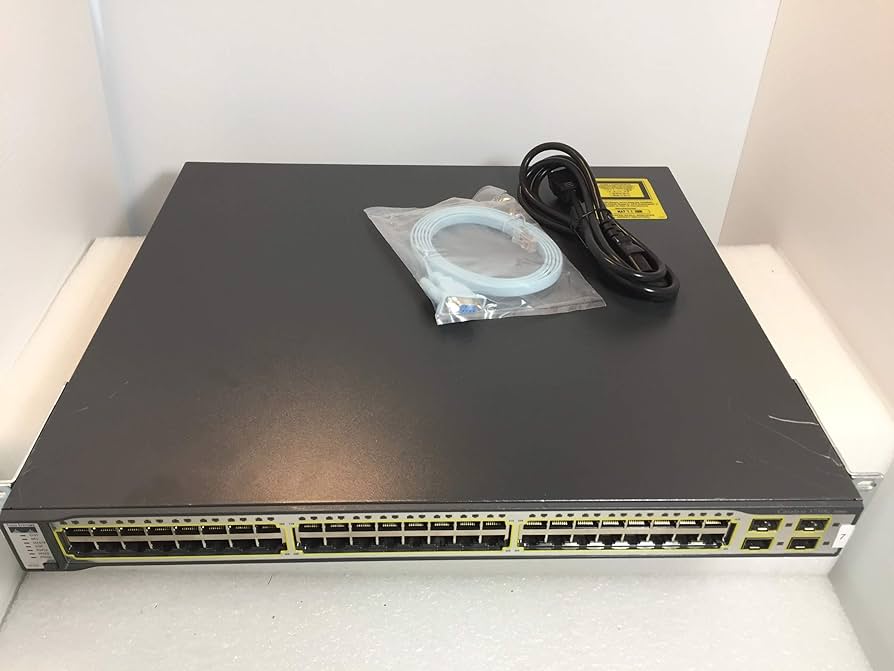 Cisco WS-C3750-48PS-S 48 Port Switch