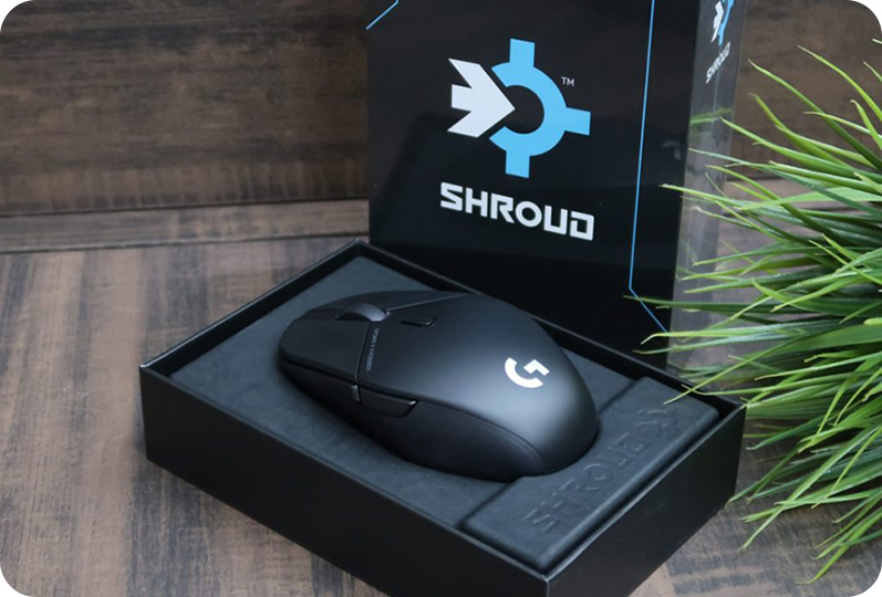 Logitech G303 Shroud Edition LIGHTSPEED Wireless Gaming Mouse