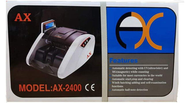 AX 2400 Money Counter