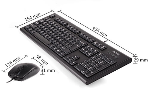 A4Tech KR-8520D Keyboard and Mouse