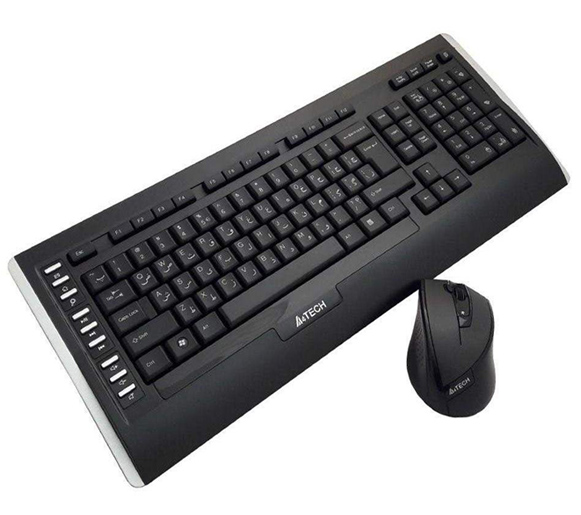 A4tech 9300F Wireless Keyboard and Mouse
