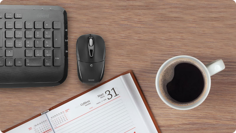 Beyond FCM-8220RF Wireless Keyboard With Persian Letters