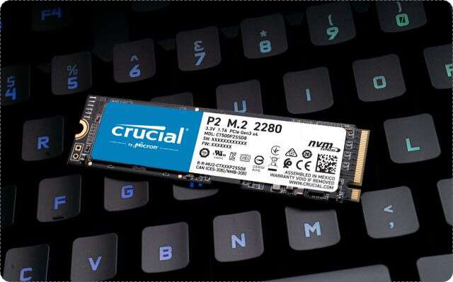 Crucial P2 Internal SSD 250GB