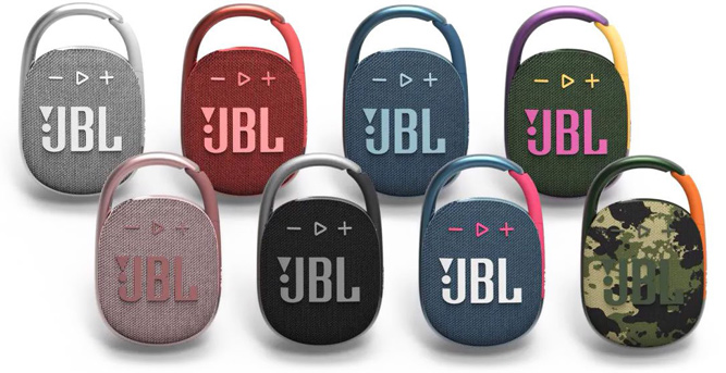 JBL Clip 4 Portable Bluetooth Speaker