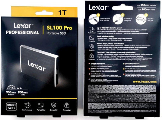 Lexar SL100 Pro SSD Drive - 1T