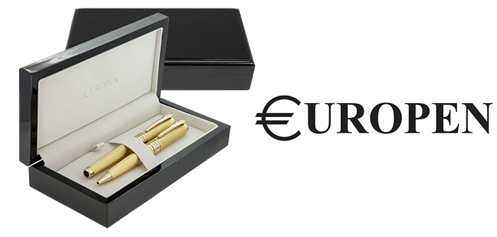 Europen World Ballpoint Pen and Fountain Pen Set