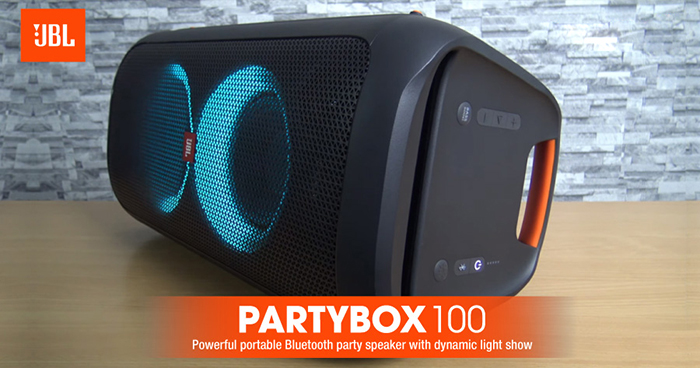 JBL Party Box 100 Portable Bluetooth Speaker