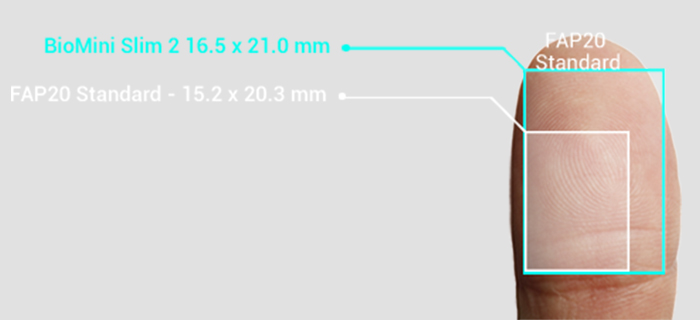 Suprema Biomini Slim 2 Fingerprint Scanner