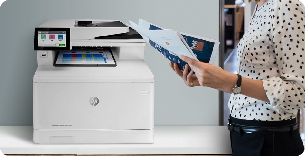 HP Color Enterprise MFP M480f Laser Printer