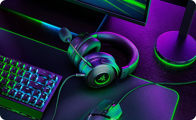 Razer Kraken V3 HyperSense Gaming Headphones