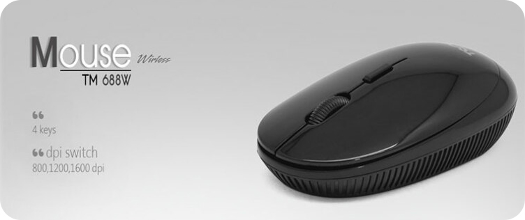 TSCO TM 688W Wireless Mouse