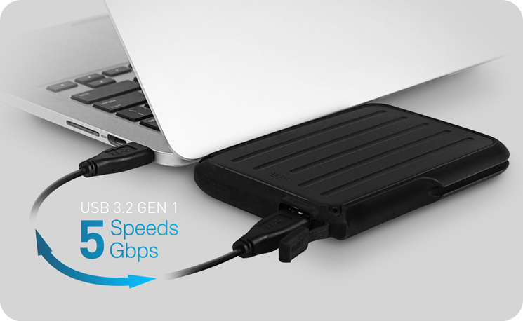 Silicon Power Armor A66 External Hard Drive -1TB
